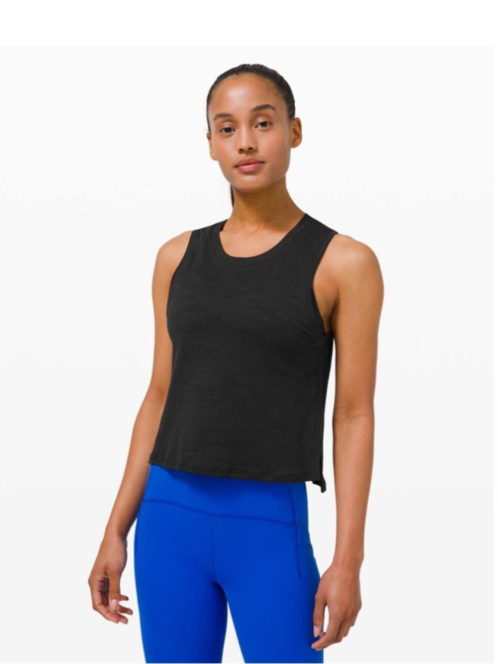 Lululemon Train to Be Tank *Camo, Dot Camo Black, Size 8